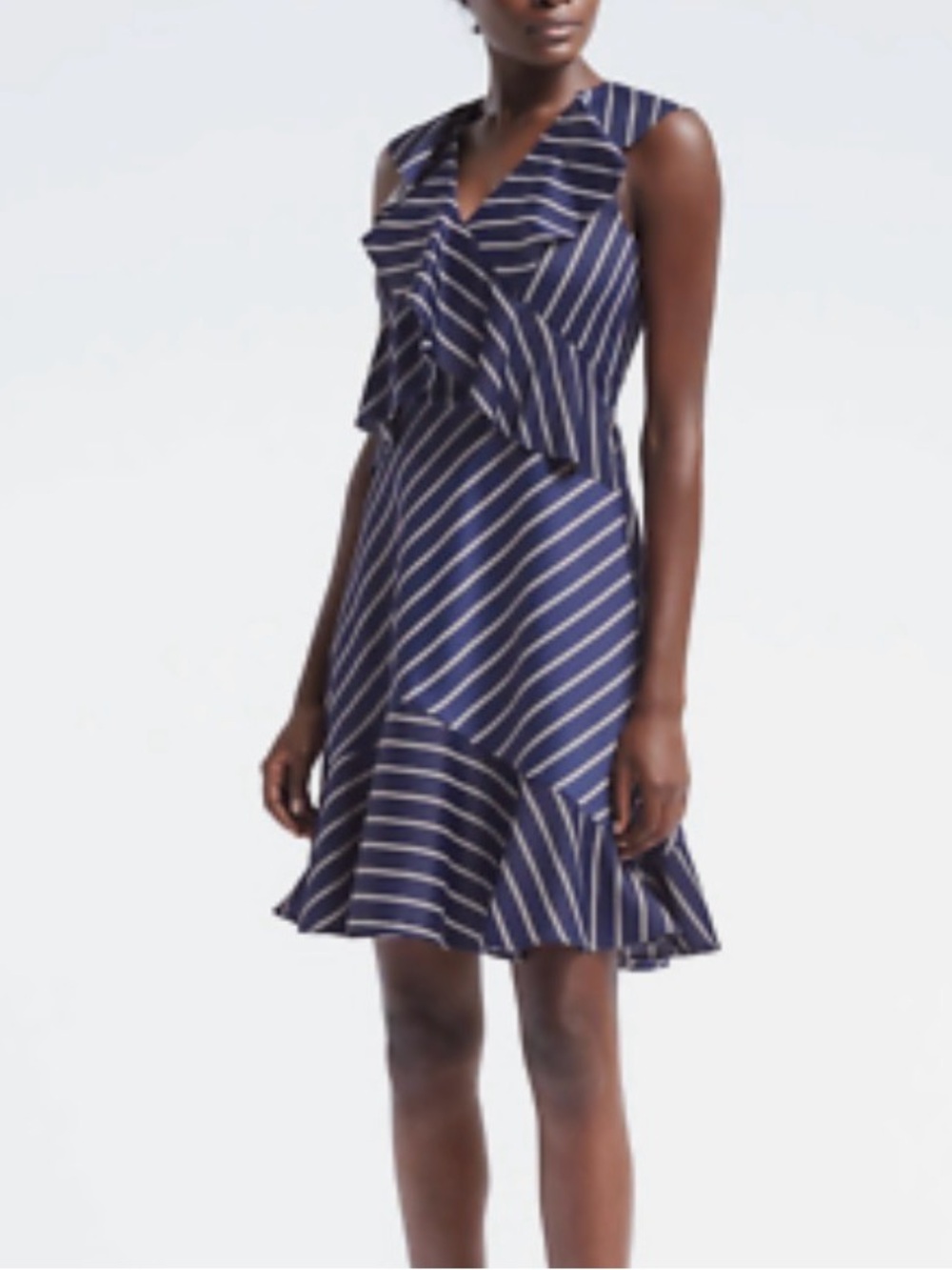 Banana Republic - blue and white Dress- Size 6